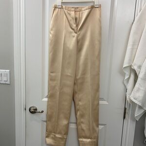 H&M Cream Women's Trousers